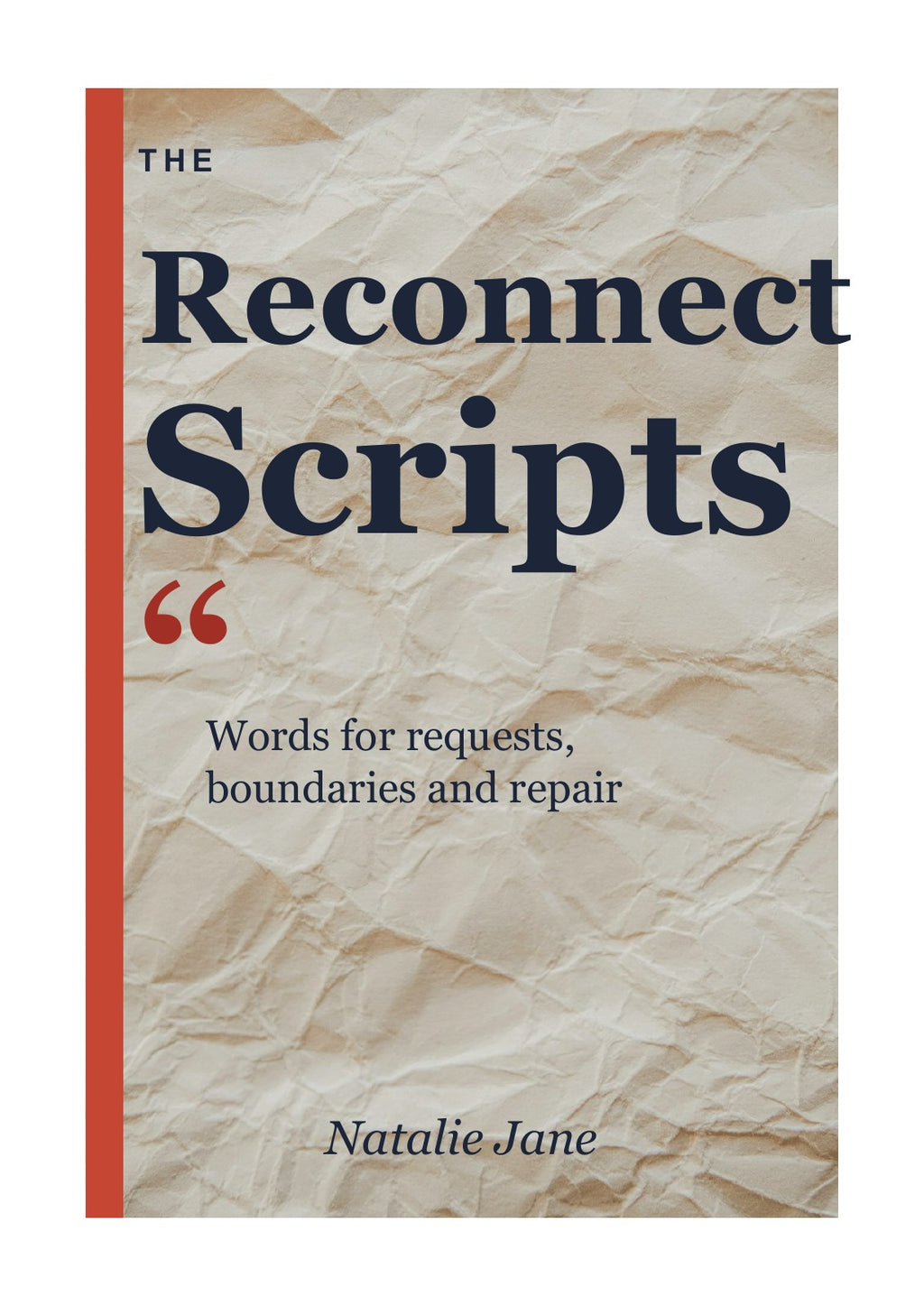 The Reconnect Scripts cover by Natalie Jane