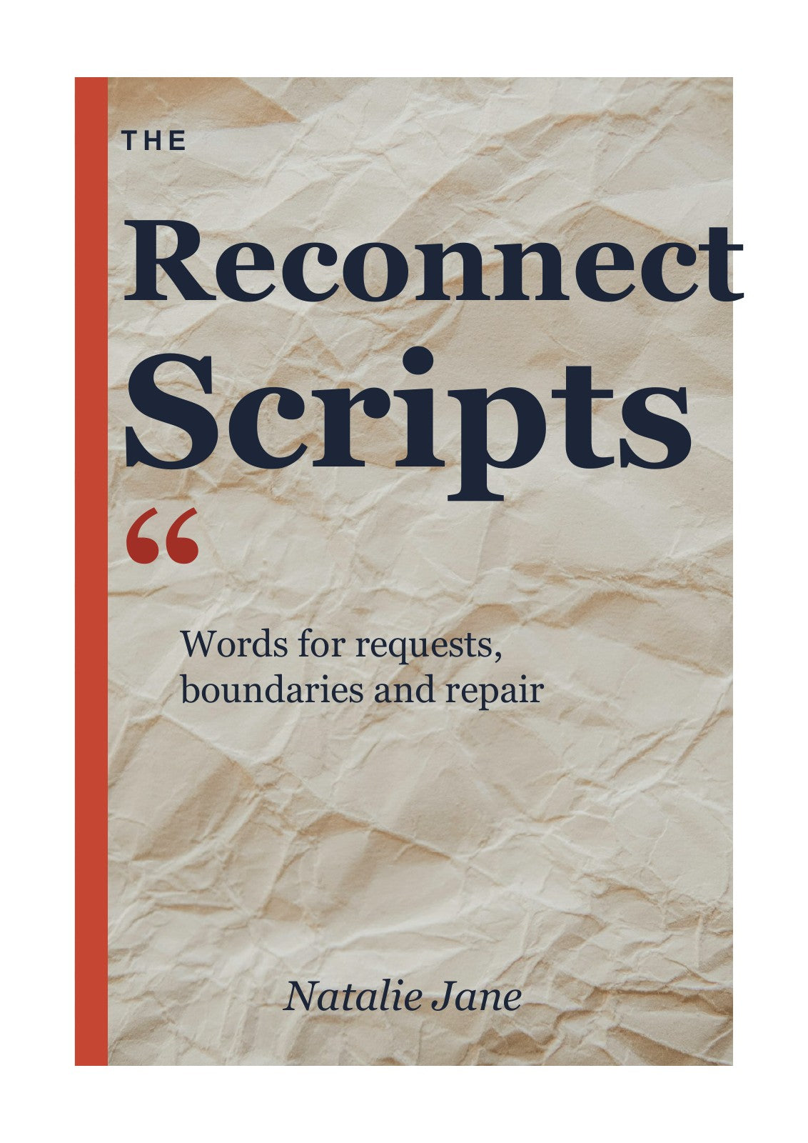 The Reconnect Scripts cover by Natalie Jane