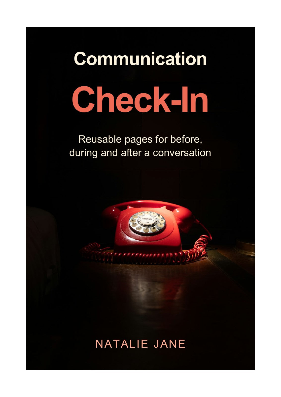 Communication Check-In cover by Natalie Jane