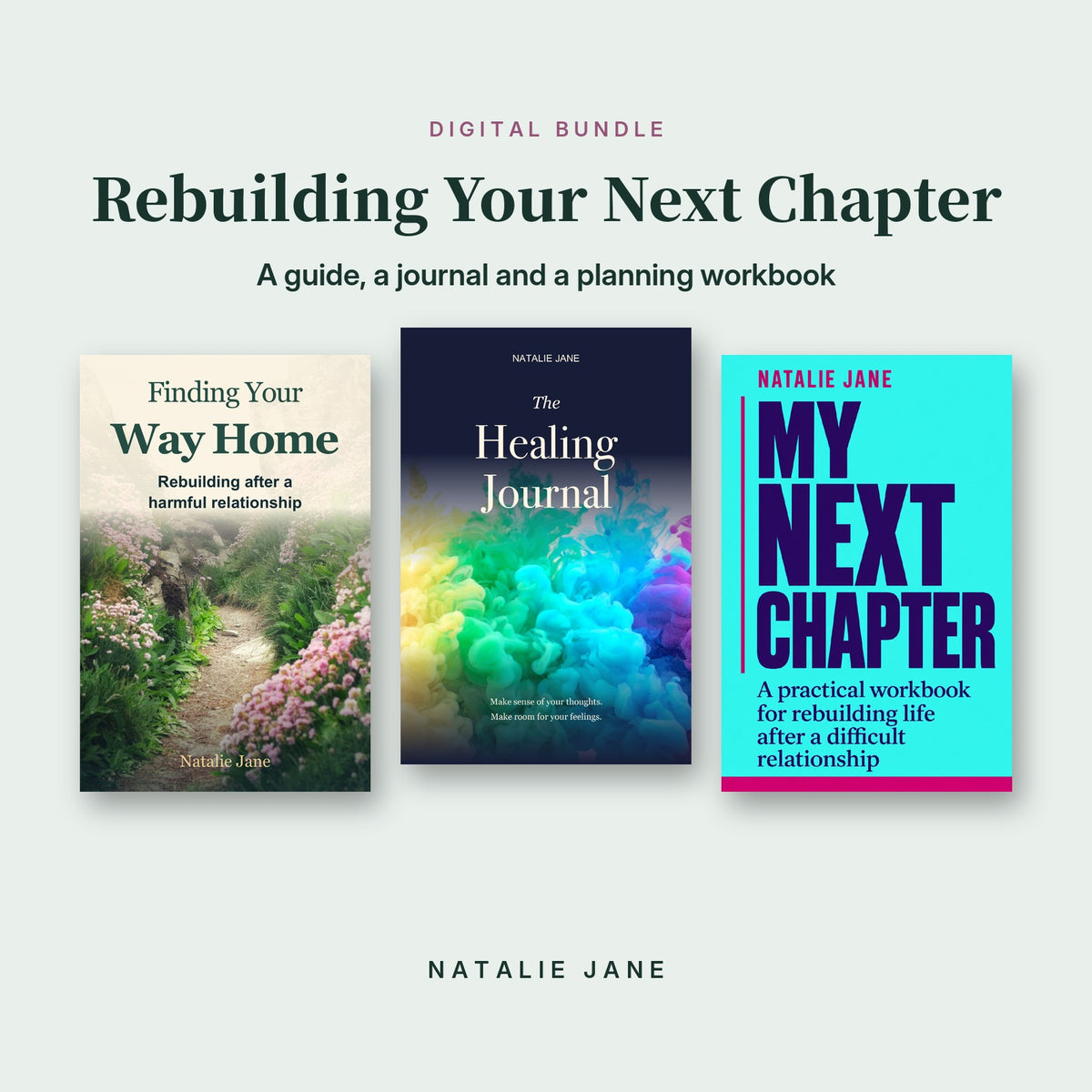 Rebuilding Your Next Chapter bundle by Natalie Jane